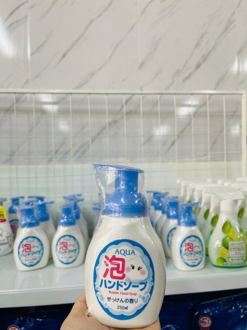 Nước rửa tay Aqua Bubble Hand Soap 250ml