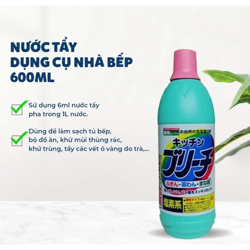 Nước tẩy dụng cụ nhà bếp Rocket 600ml