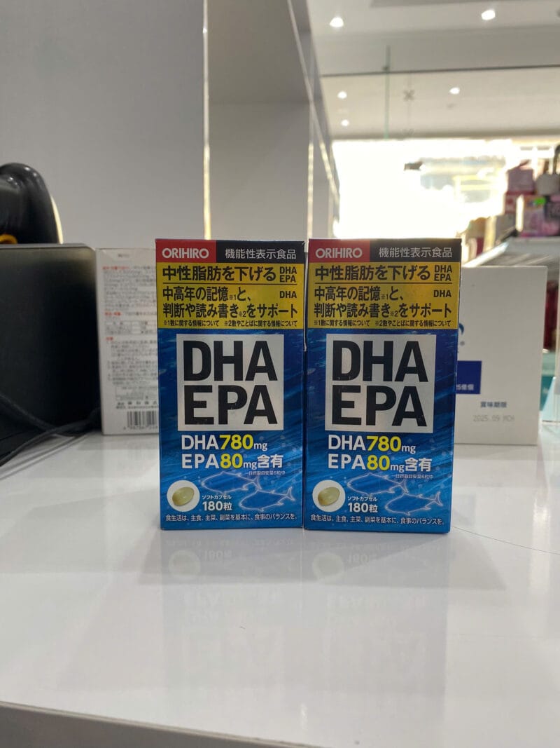 Viên uống bổ não Orihiro DHA EPA Nhật Bản 180 viên